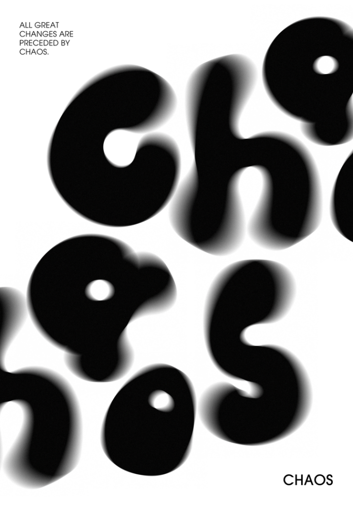 Typography Poster Design by Dilan Tunç